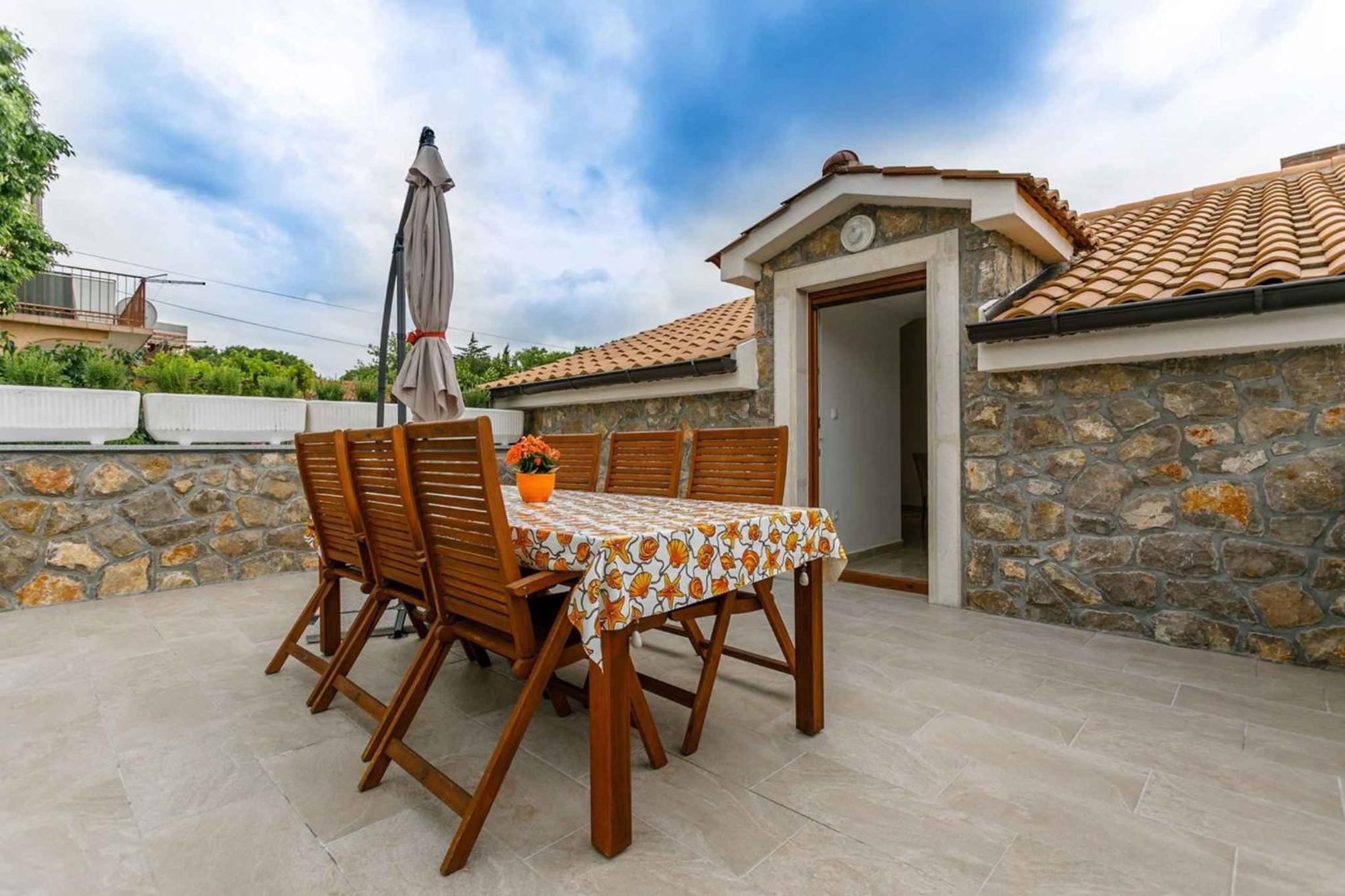 Apartment In Malinska/Insel Krk 38057 外观 照片